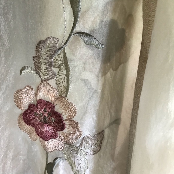 Lee Anderson embroidered green light jacket L - Picture 4 of 11